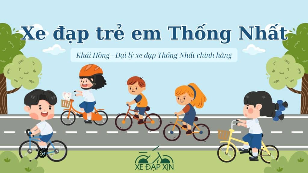 Mẫu xe đạp Thống Nhất trẻ em
