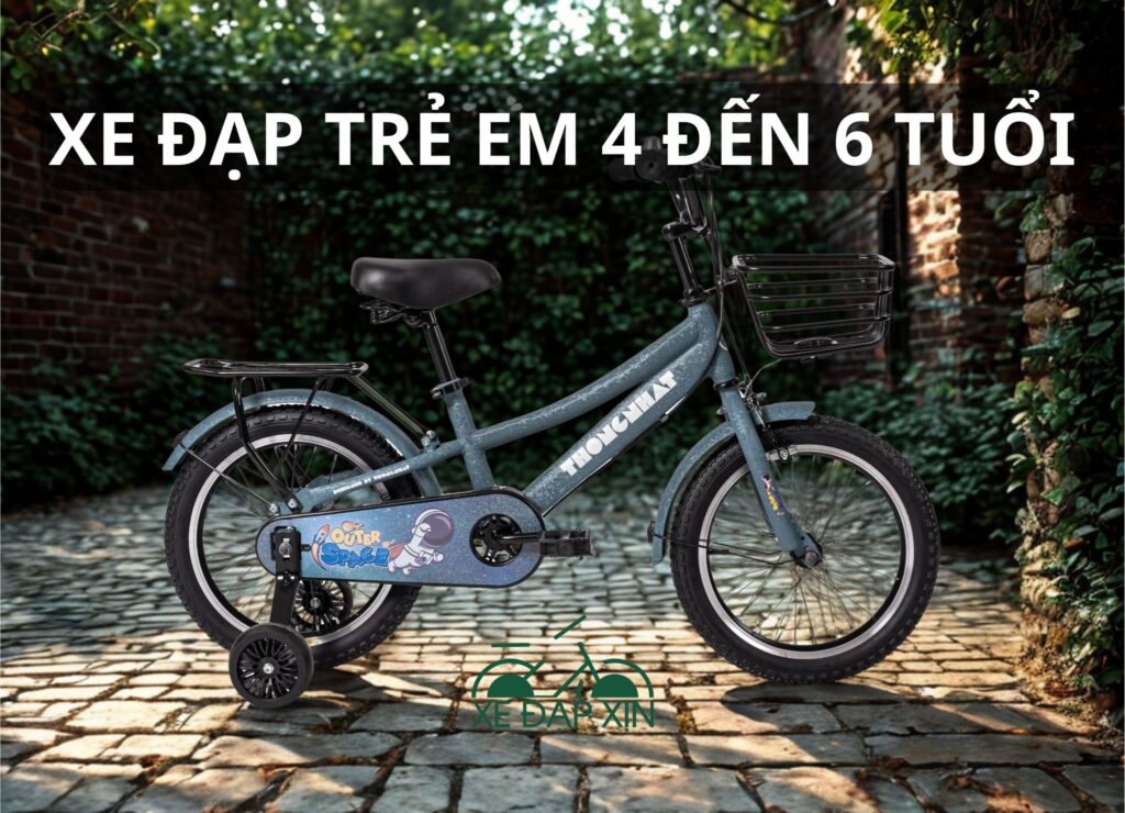 Xe đạp trẻ em 4 đến 6 tuổi