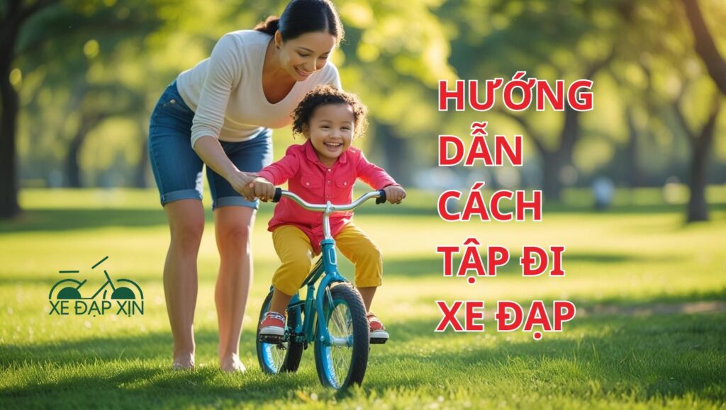 Cách tập đi xe đạp